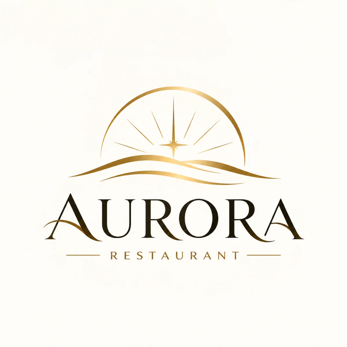 Logotip: Aurora restoran